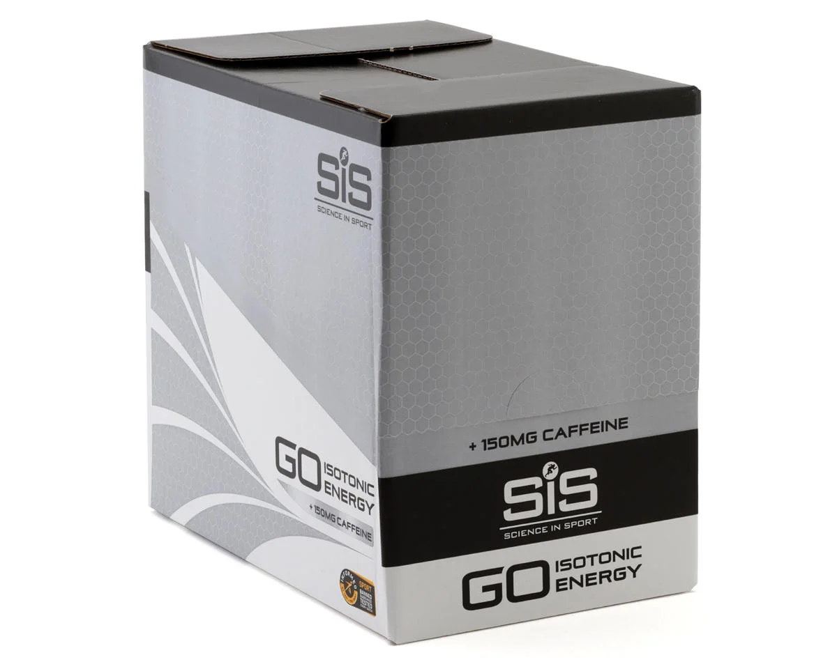 SIS Science In Sport GO Energy + Caffeine Gel (Double Espresso) (30 | 2oz Packets)